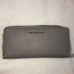 Grey Michael Kors Wallet